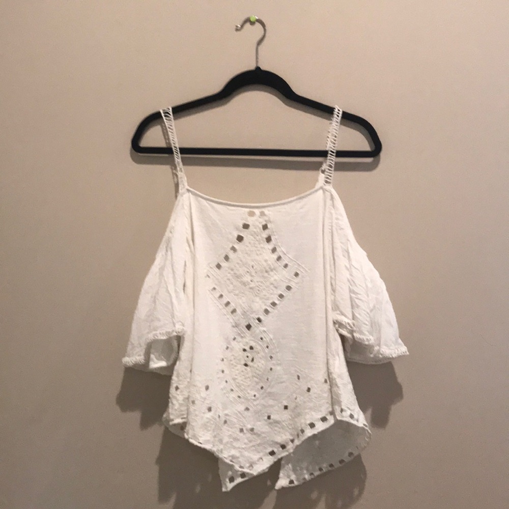 White Crop Top